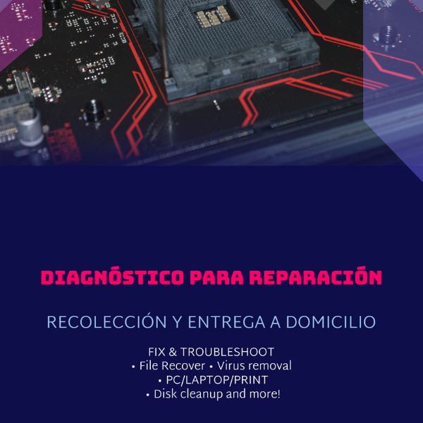 Diagnóstico de equipo de computo (Recolección y Envío)